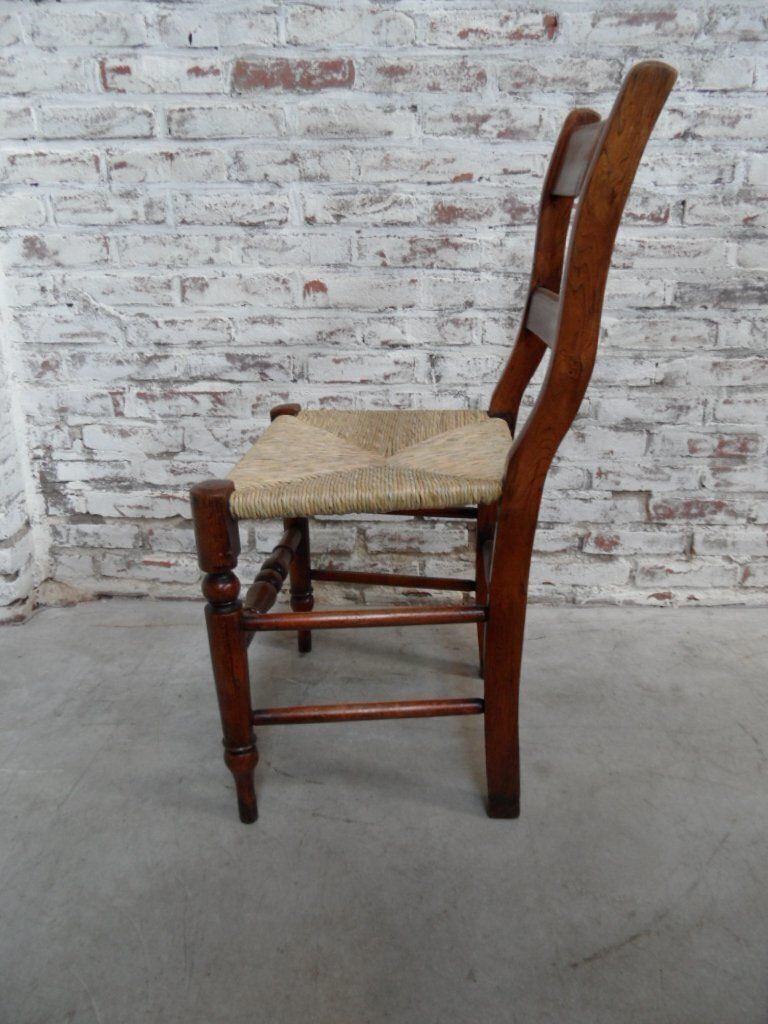 Antique French Campaign Chairs, Set Of 4 photo furniture