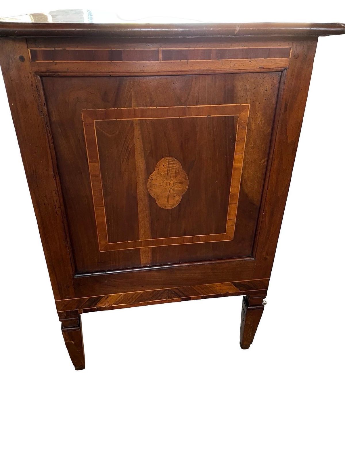 Italian Neoclassical Louis XVI Commode With Inlaid Veneer photo buy