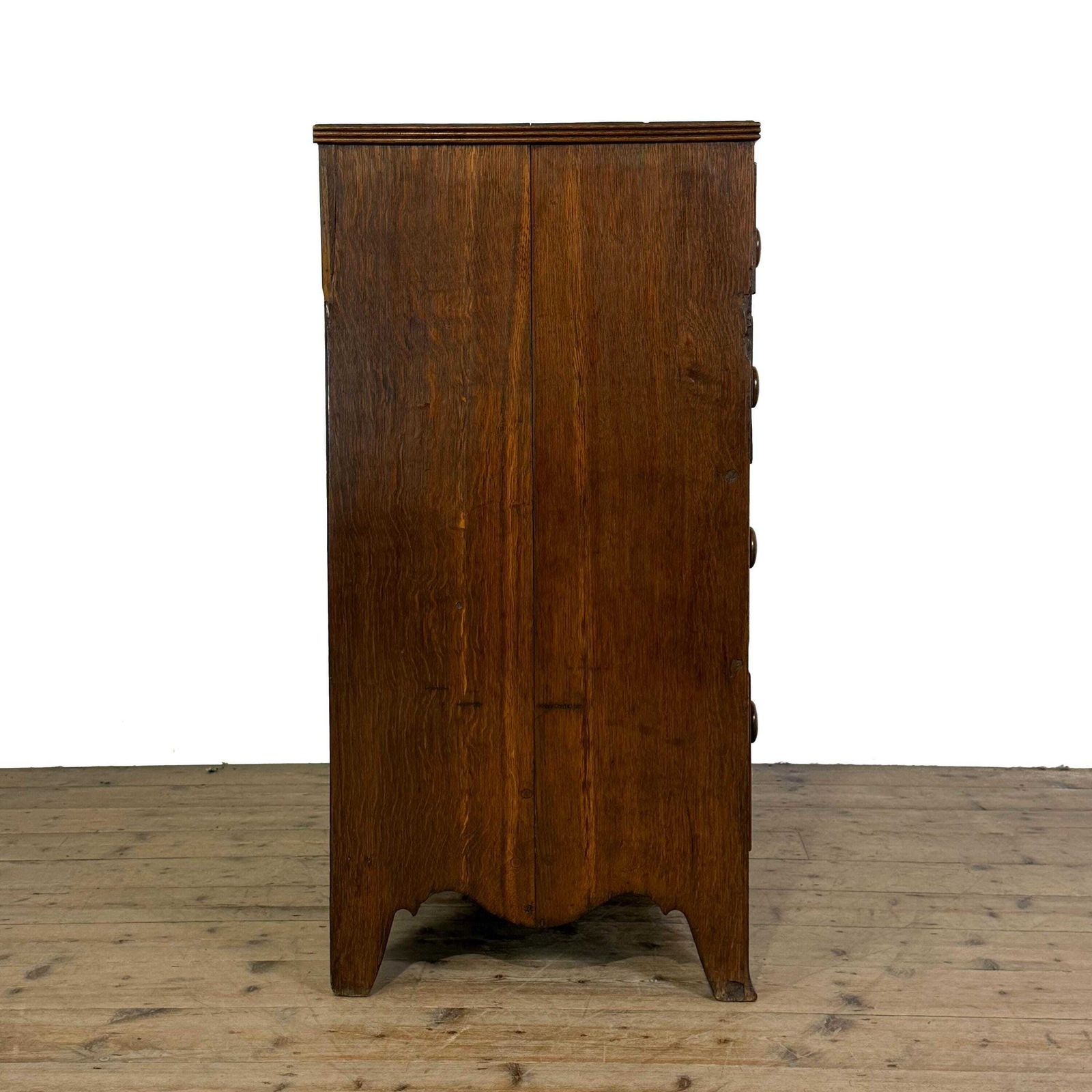 Antique Georgian Oak Chest Of Drawers | Antique Storage | Bedroom Drawers | Antique Chest Of Drawer photo vinterior