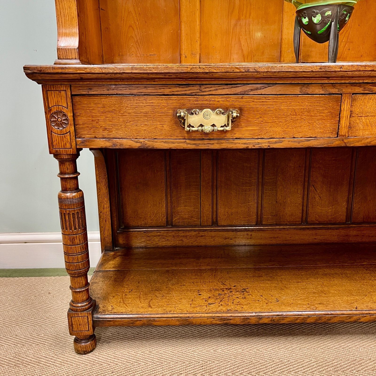19th Century Oak Dresser, 1800s photo for sale