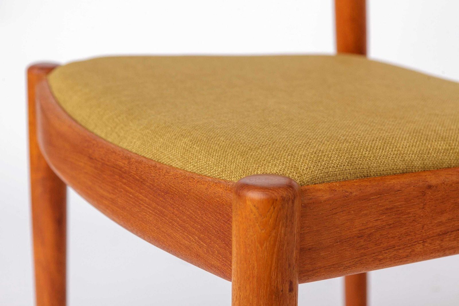 photo for sale Set Of 8 Niels Koefoed “Ole” Dining Chairs Danish Teak 1970s Mid Century Modern Restored Chairs
