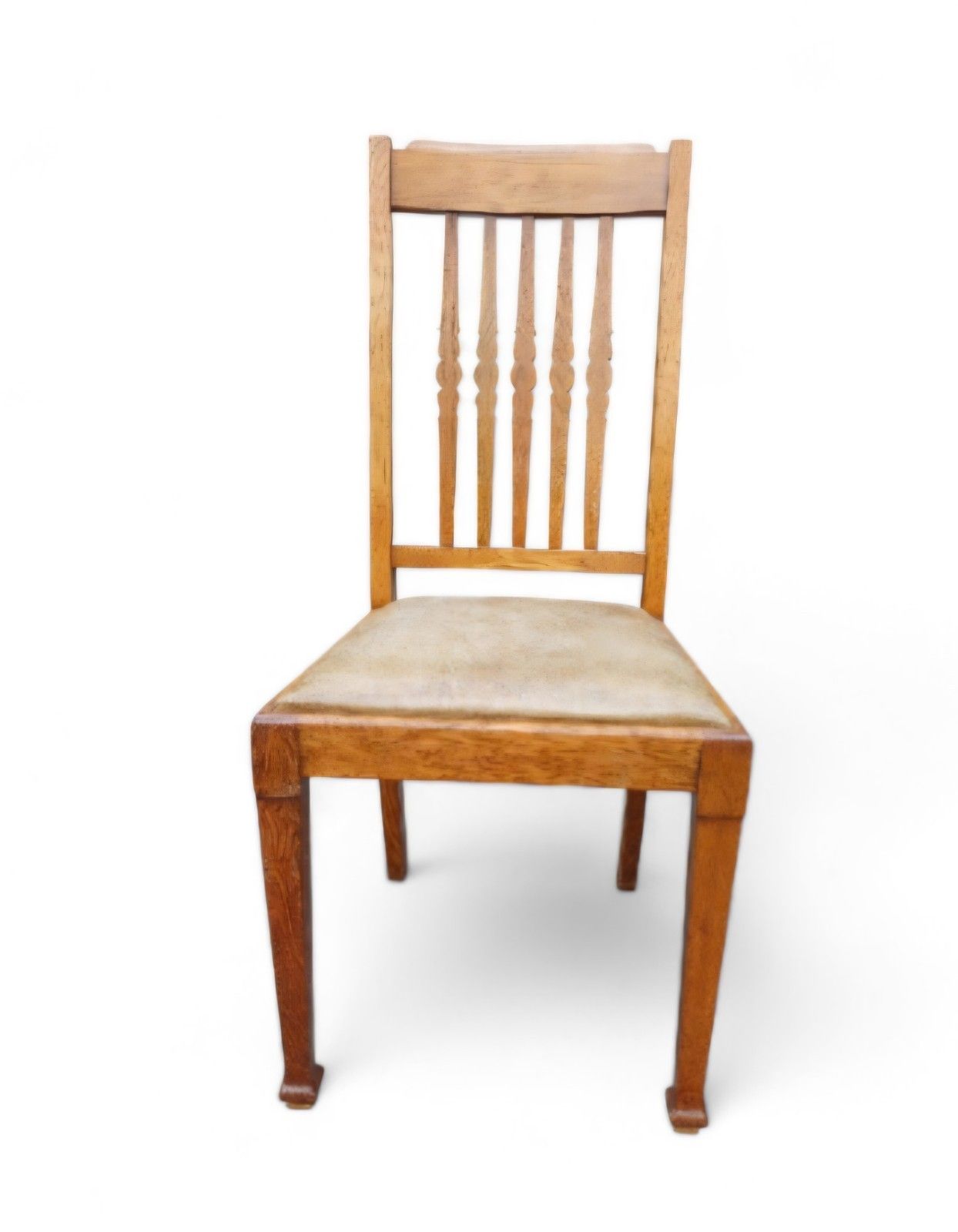 Shapland And Petter Oak Dining Chairs X 6 Arts And Crafts Period Stamped photo furniture