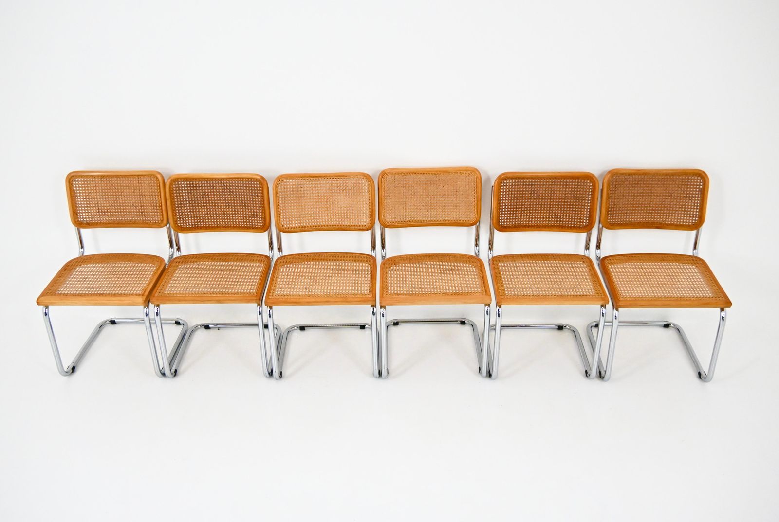 Dining Chairs Style B32 By Marcel Breuer, Set Of 6 photo vintage
