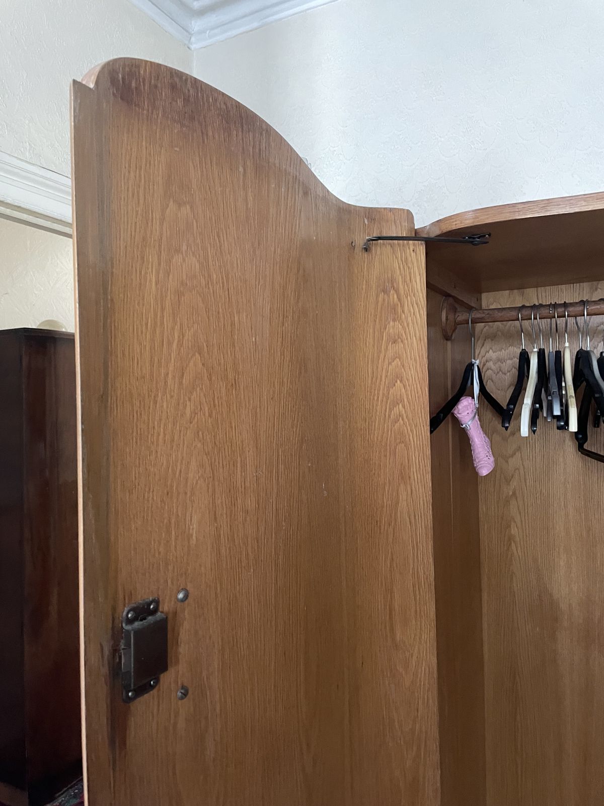 1950's Walnut Wardrobe photo Furniture