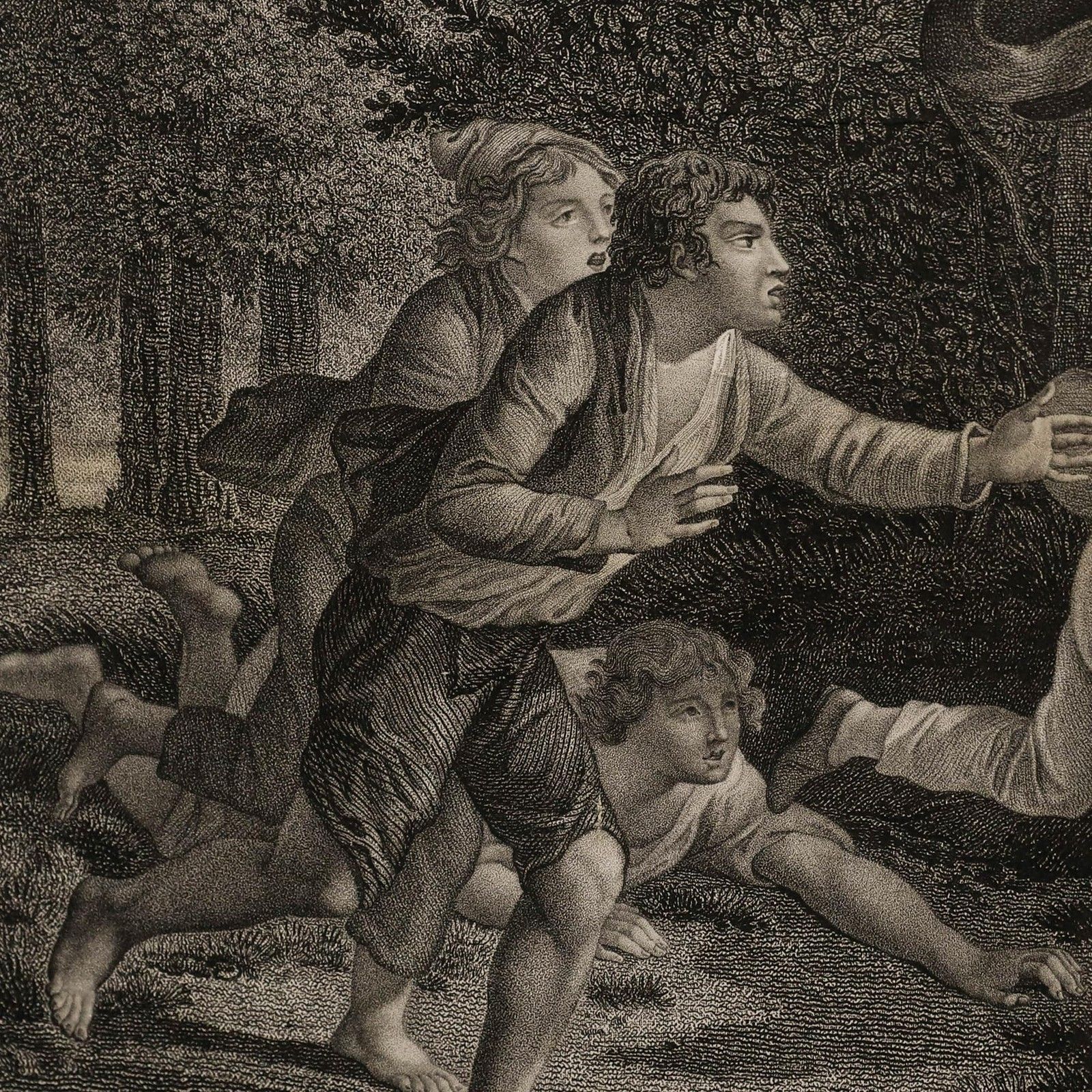 Bonnet (1736 1793) After Schall (1752 1825) Engraving, Emile Wins The Race photo 160.0