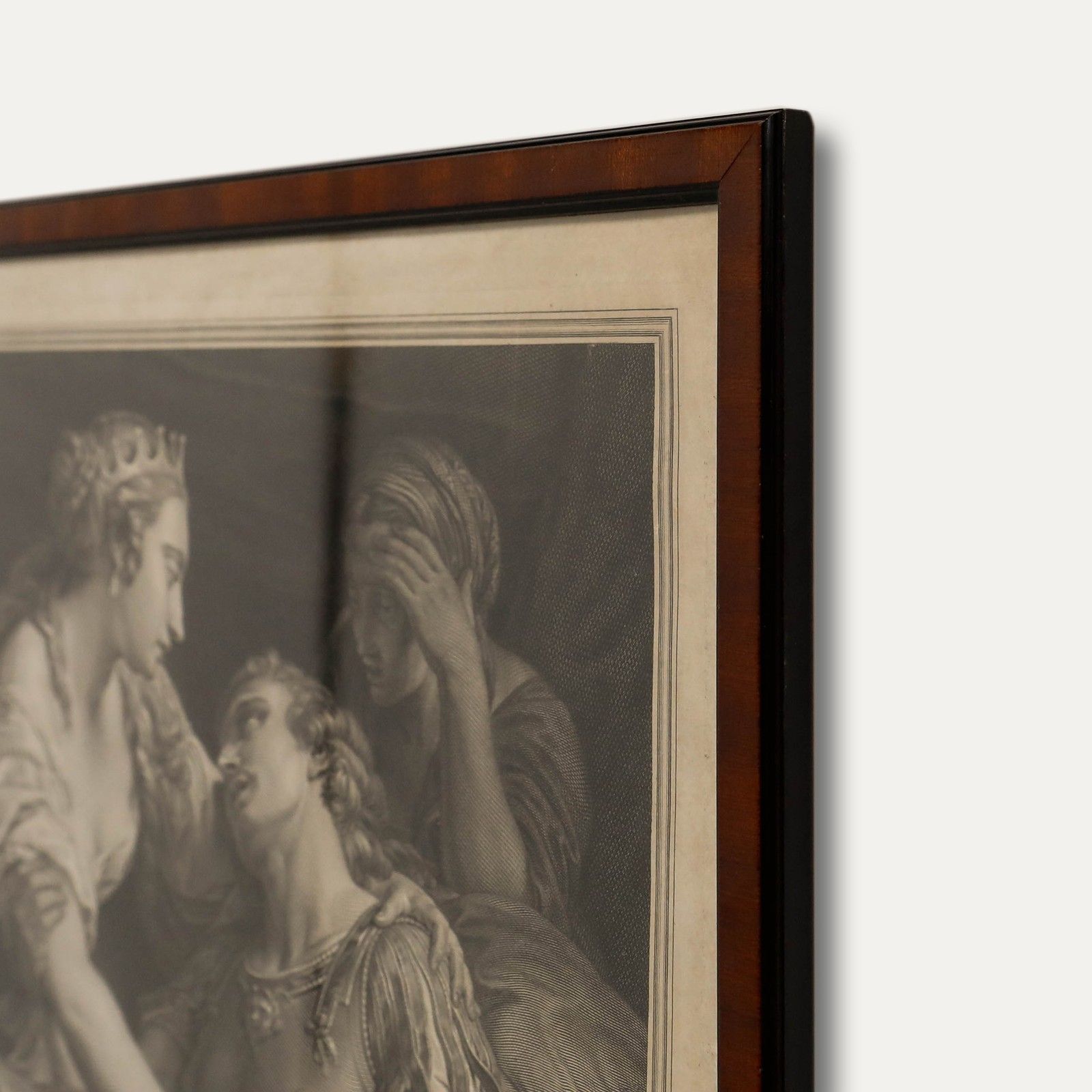 Wille After Batoni 1778 Engraving, The Death Of Mark Antony photo vinterior