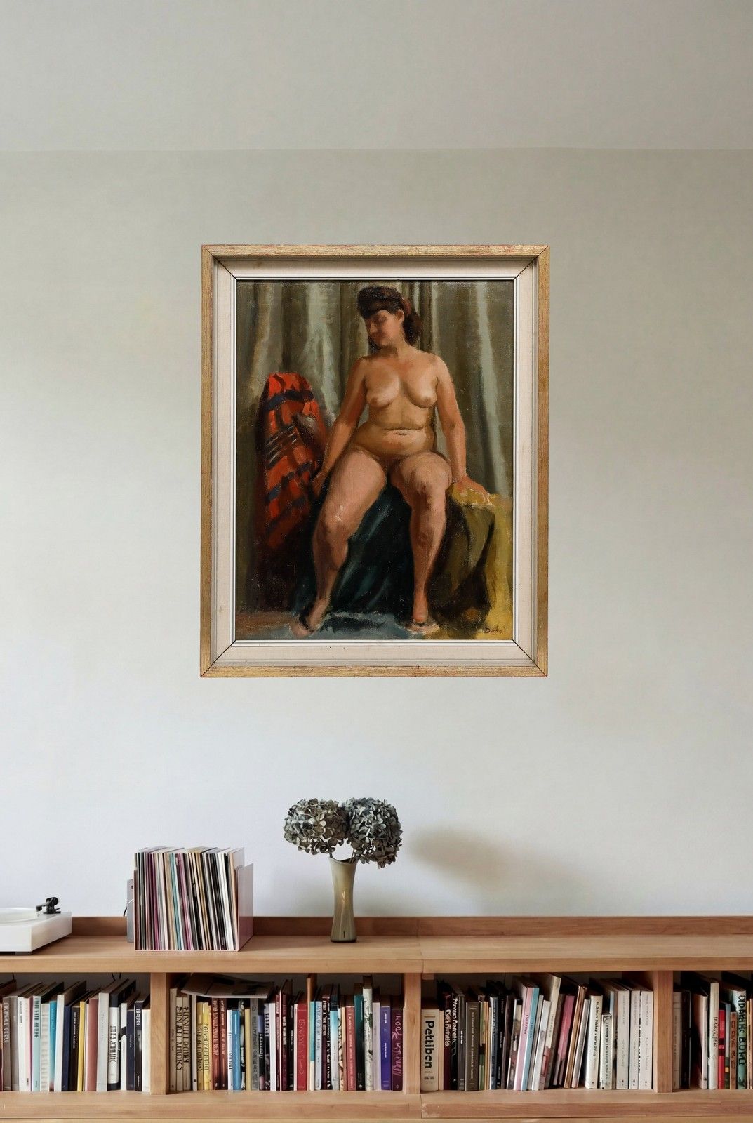 Anthony Devas (1911 1958) Framed Mid 20th Century Oil, The Artist's Muse photo for sale