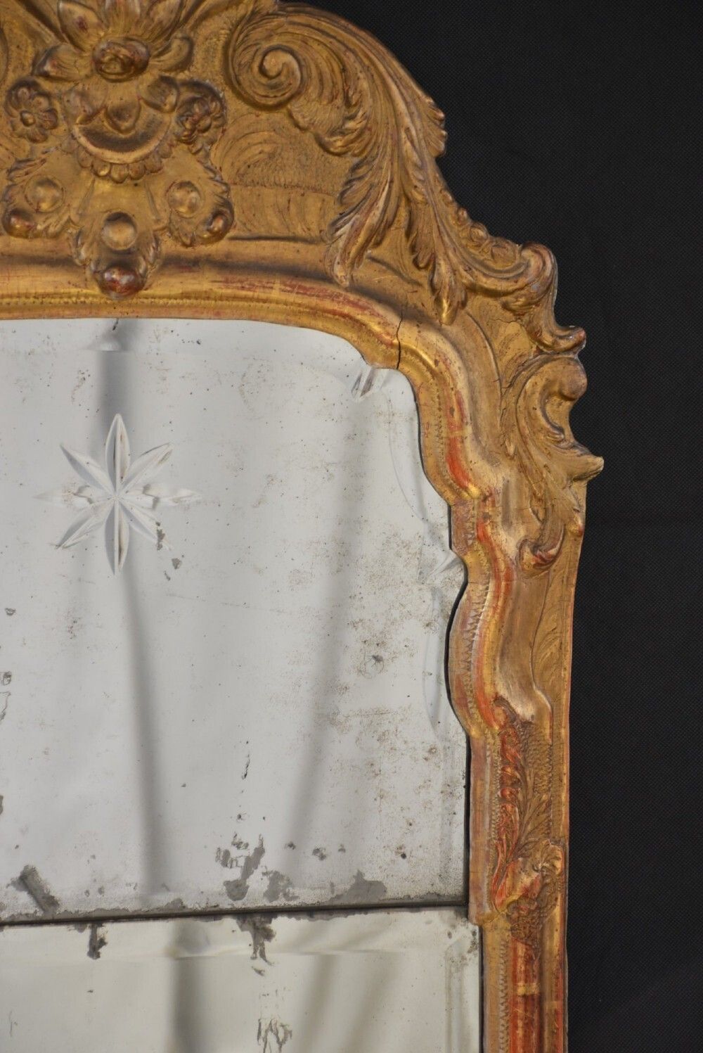 Georgian Gesso And Giltwood Pier Mirror W49cm photo furniture