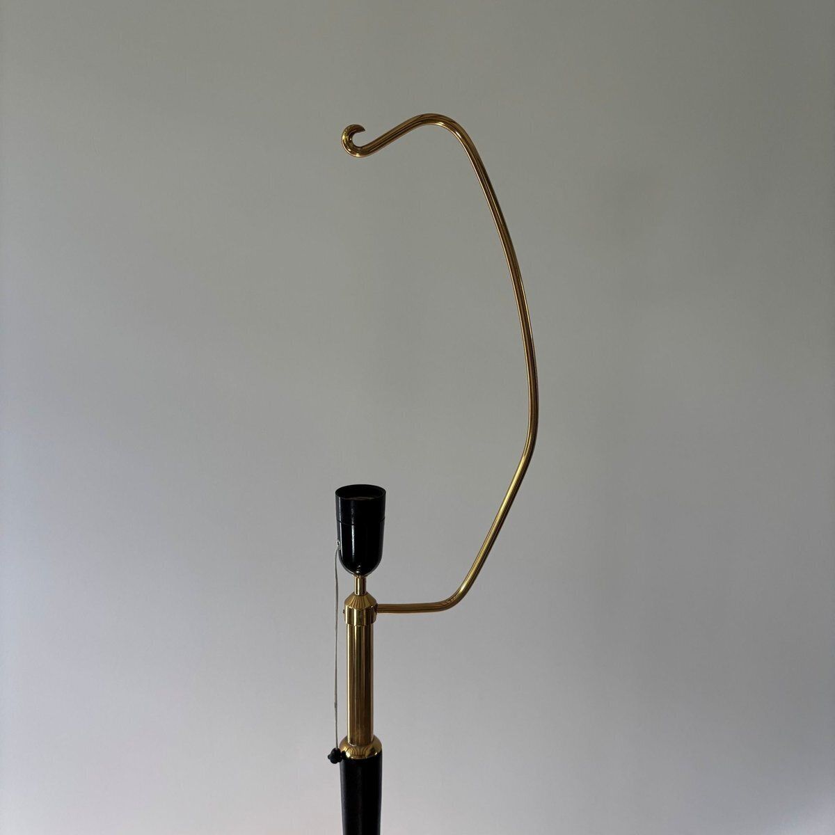Mid Century Modern Floor Lamp By Hans Bergström, Sweden, 1950s photo vintage