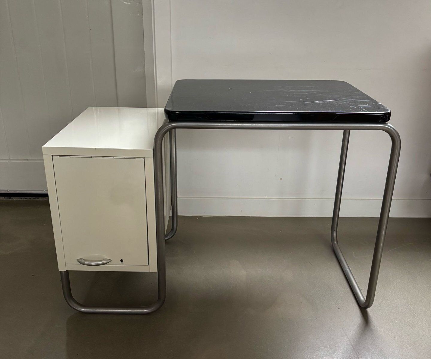 Mid Century Bauhaus Writing Table From Mauser Waldeck Gmbh, Germany, 1930s photo furniture