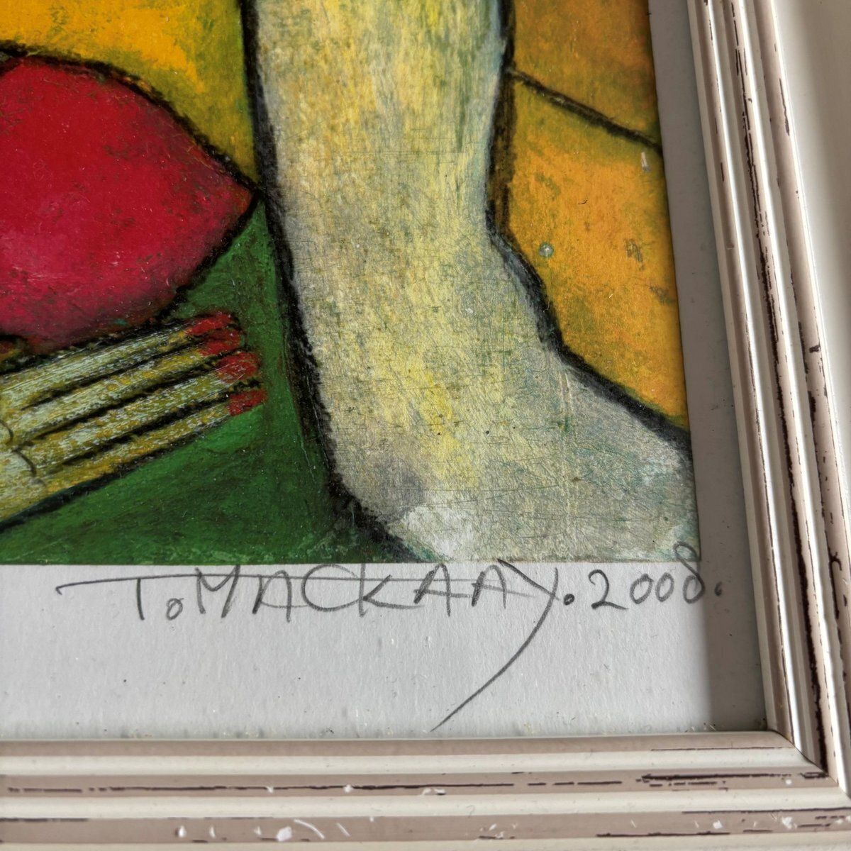Theo Mackaay, Untitled, 2008, Silkscreen, Wood & Paper photo vinterior