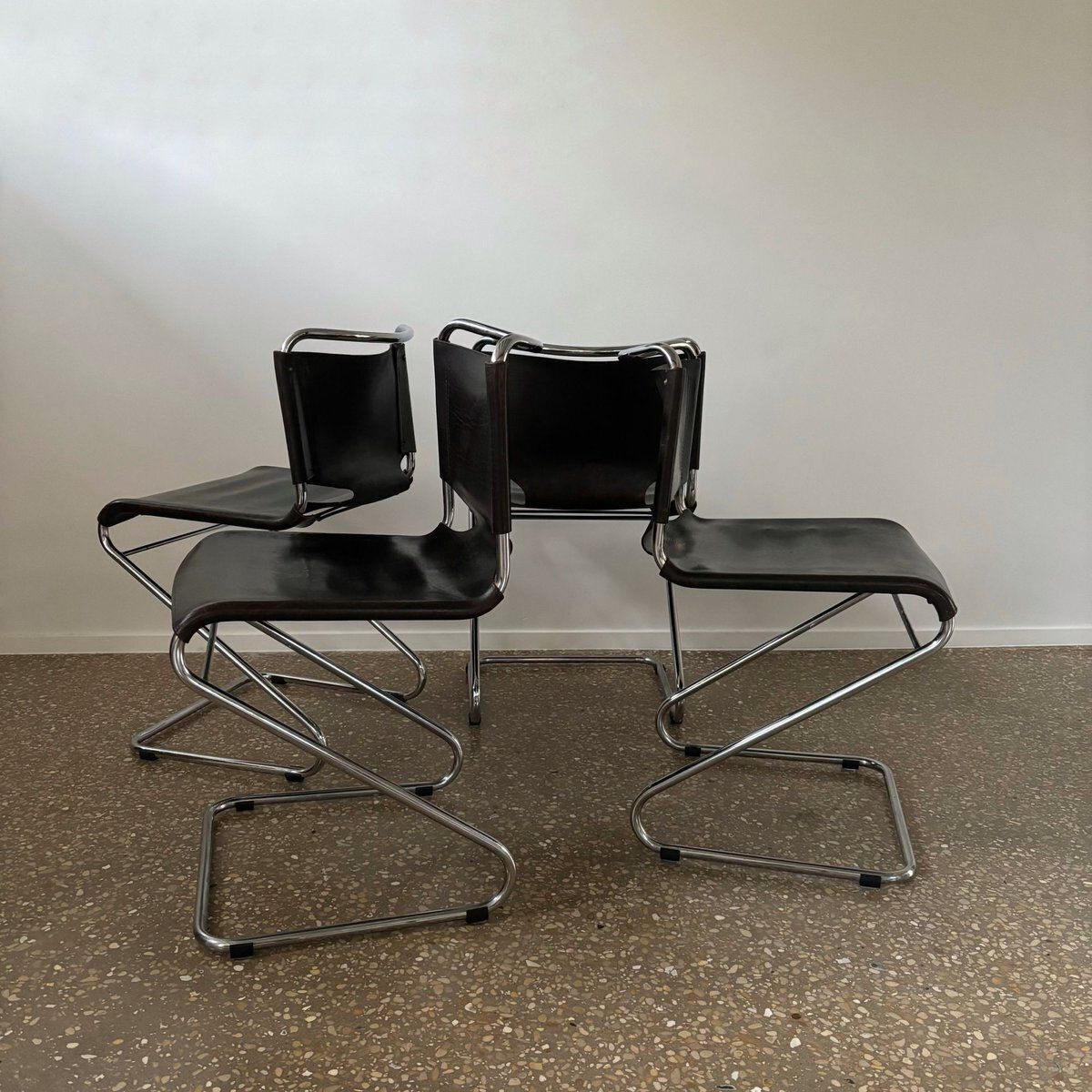 Biscia Dining Chairs By Pascal Mourgue For Steiner, France, 1960s, Set Of 4 photo buy