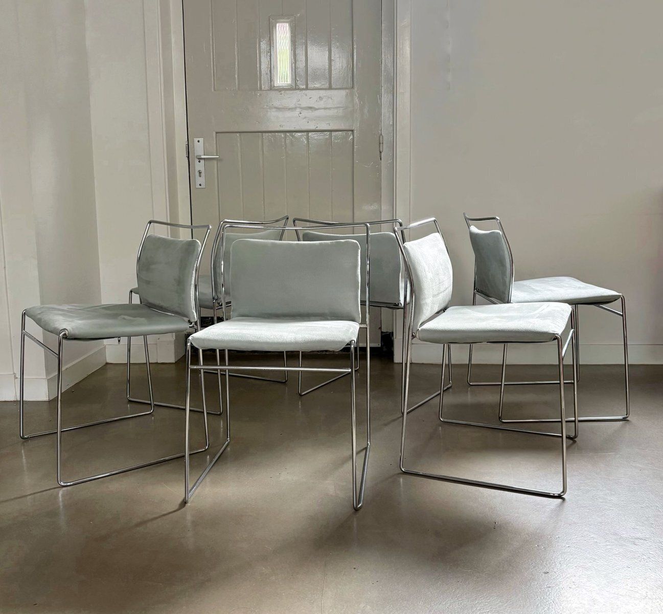 Tulu Chairs By Kazuhide Takahama For Gavina, Italy, 1970s, Set Of 6
