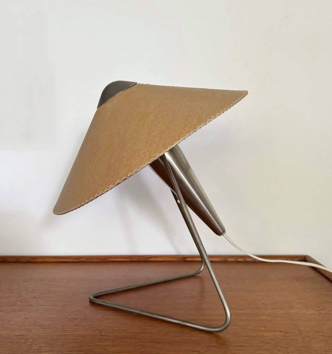 Czech Modernist Table Or Wall Lamp By Helena Frantova For Okolo, 1950s