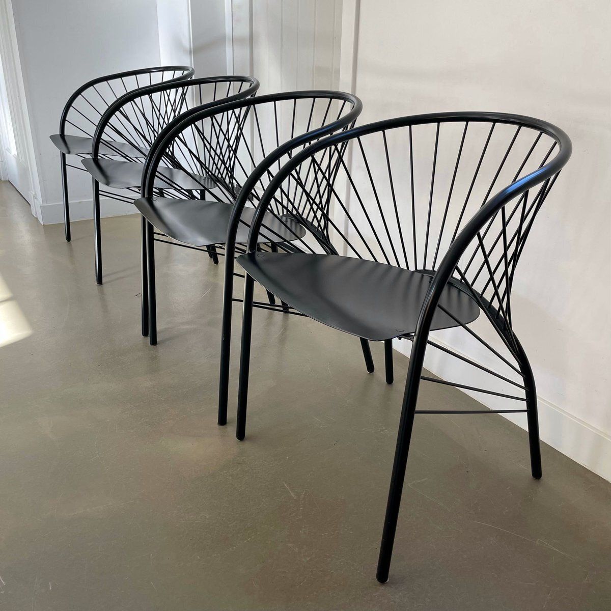 Lizzie Chairs By Regis Protiere For Paolo Pallucco, 1980s, Set Of 4 photo Furniture