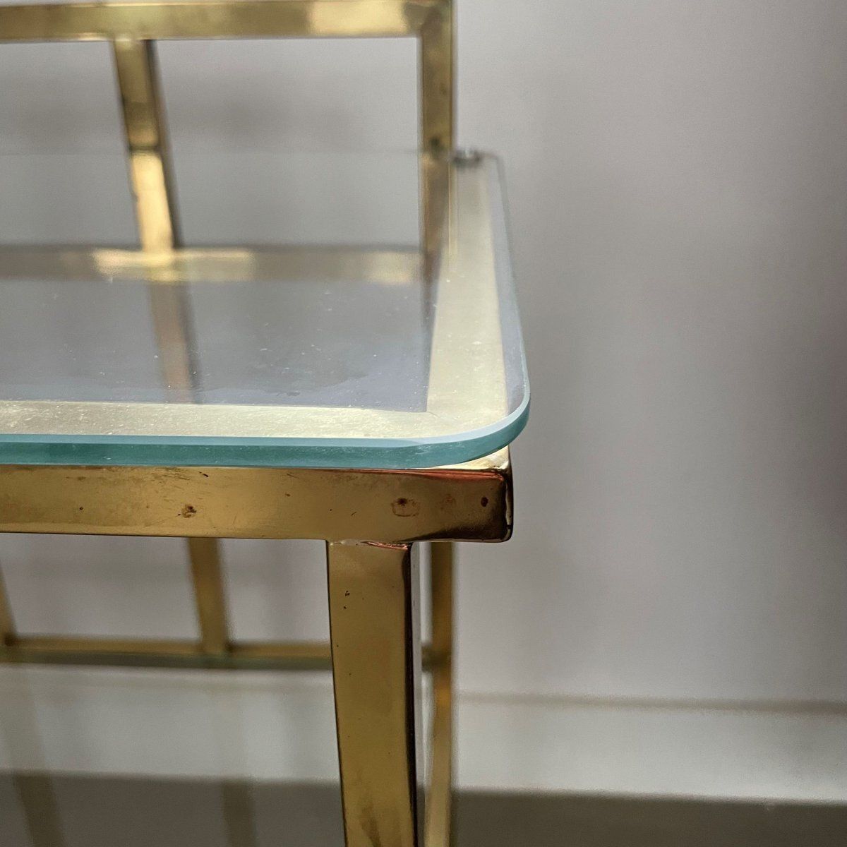 1646.0 Mid Century Side Tables Attributed To Marc Duplantier, France, 1960s, Set Of 2 photo