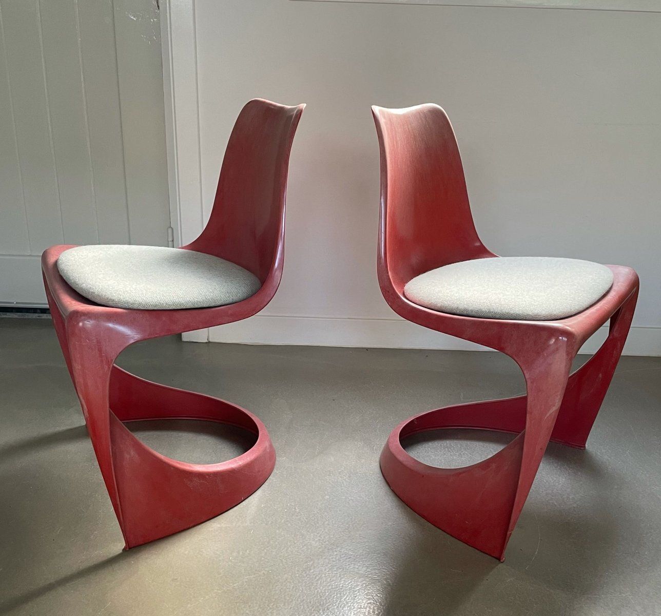 Set Of Vintage Design Chairs By Steen Ostergaard For Cado, 1971 photo Furniture