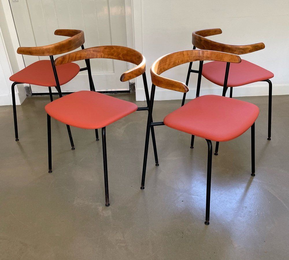 C 20 Chairs By Terence Conran, 1960s, Set Of 4 photo Furniture