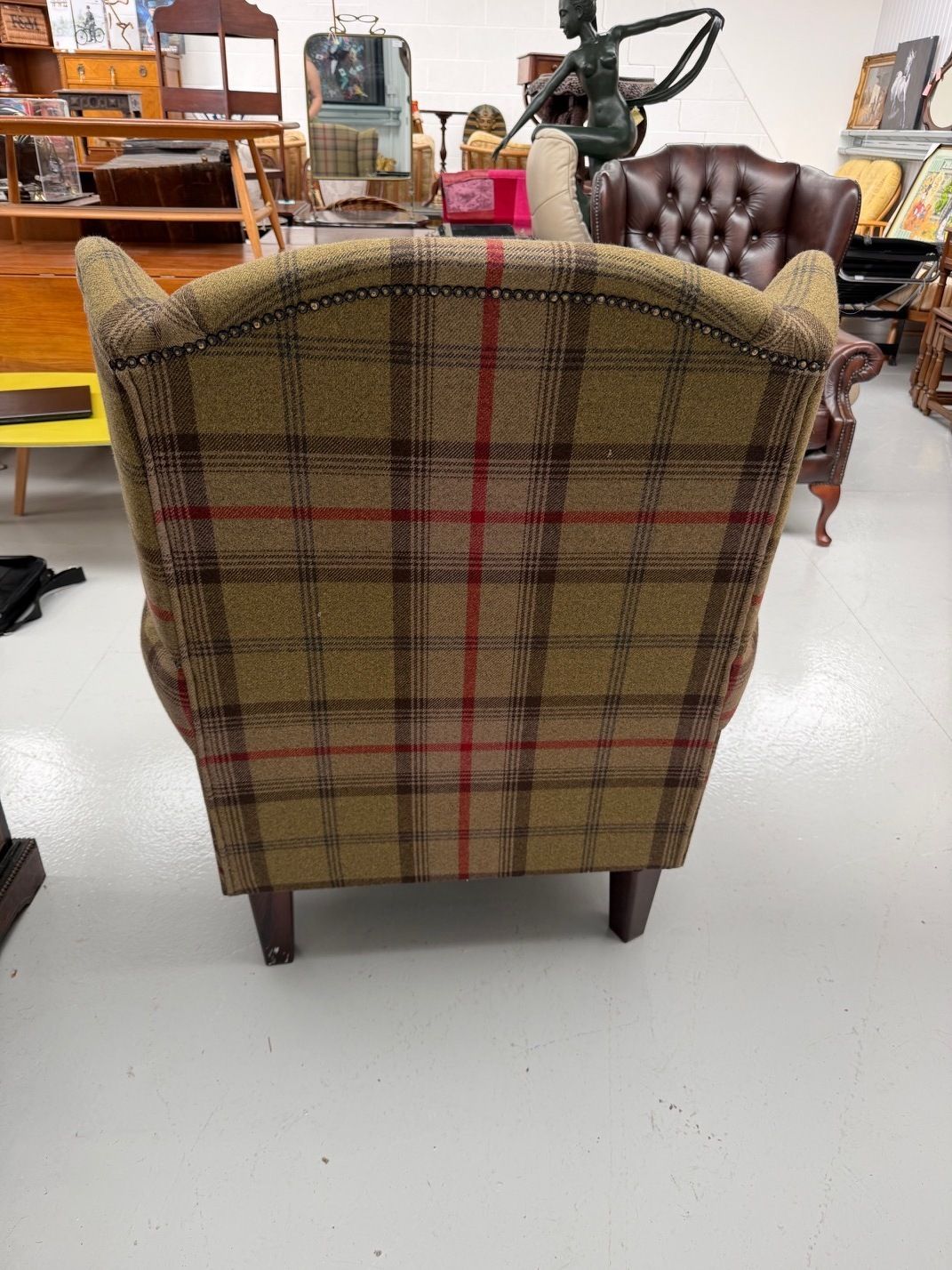 Tweed Armchair photo vintage