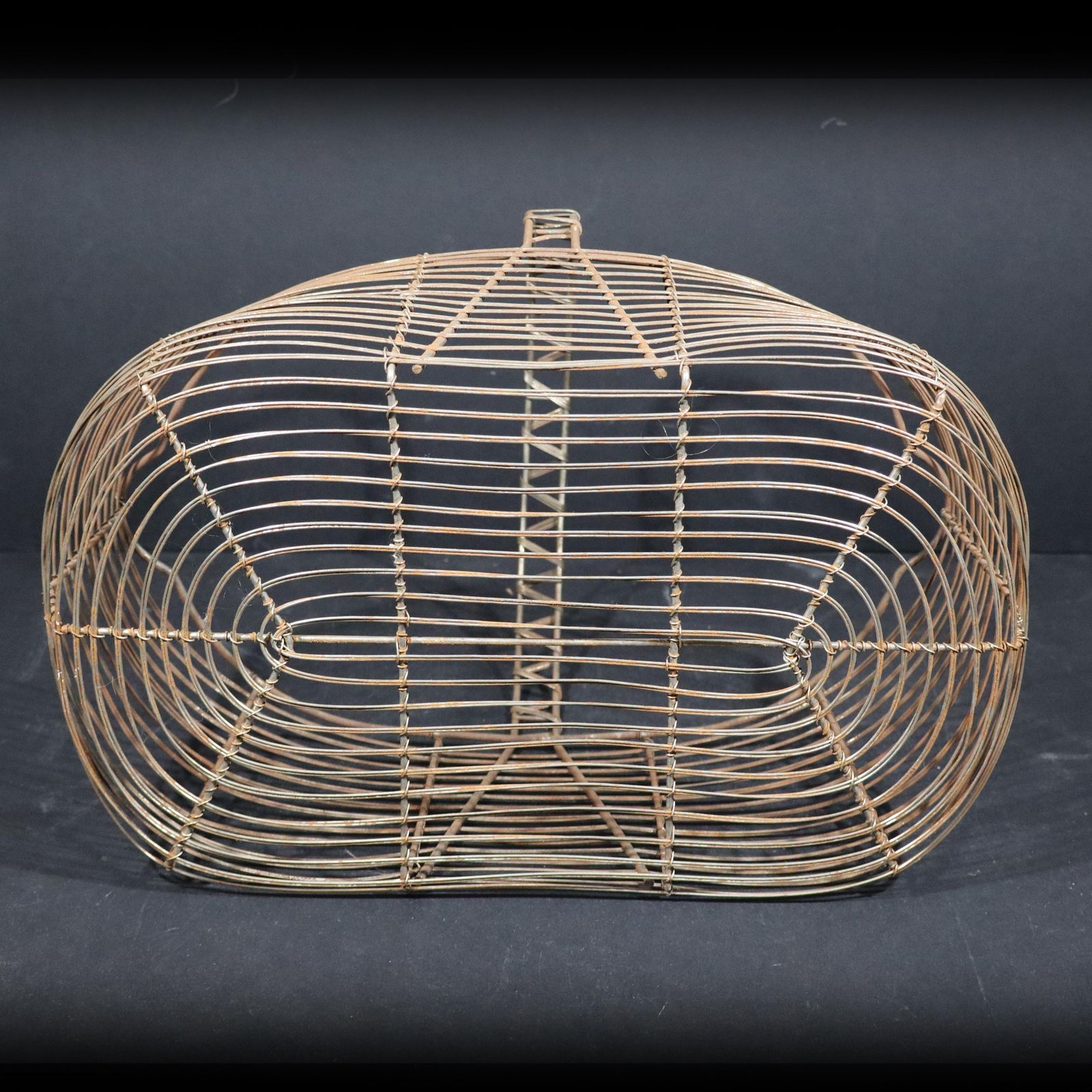 152.0 Panier de récolte en fil de fer, panier de jardin, style rustique campagnard photo