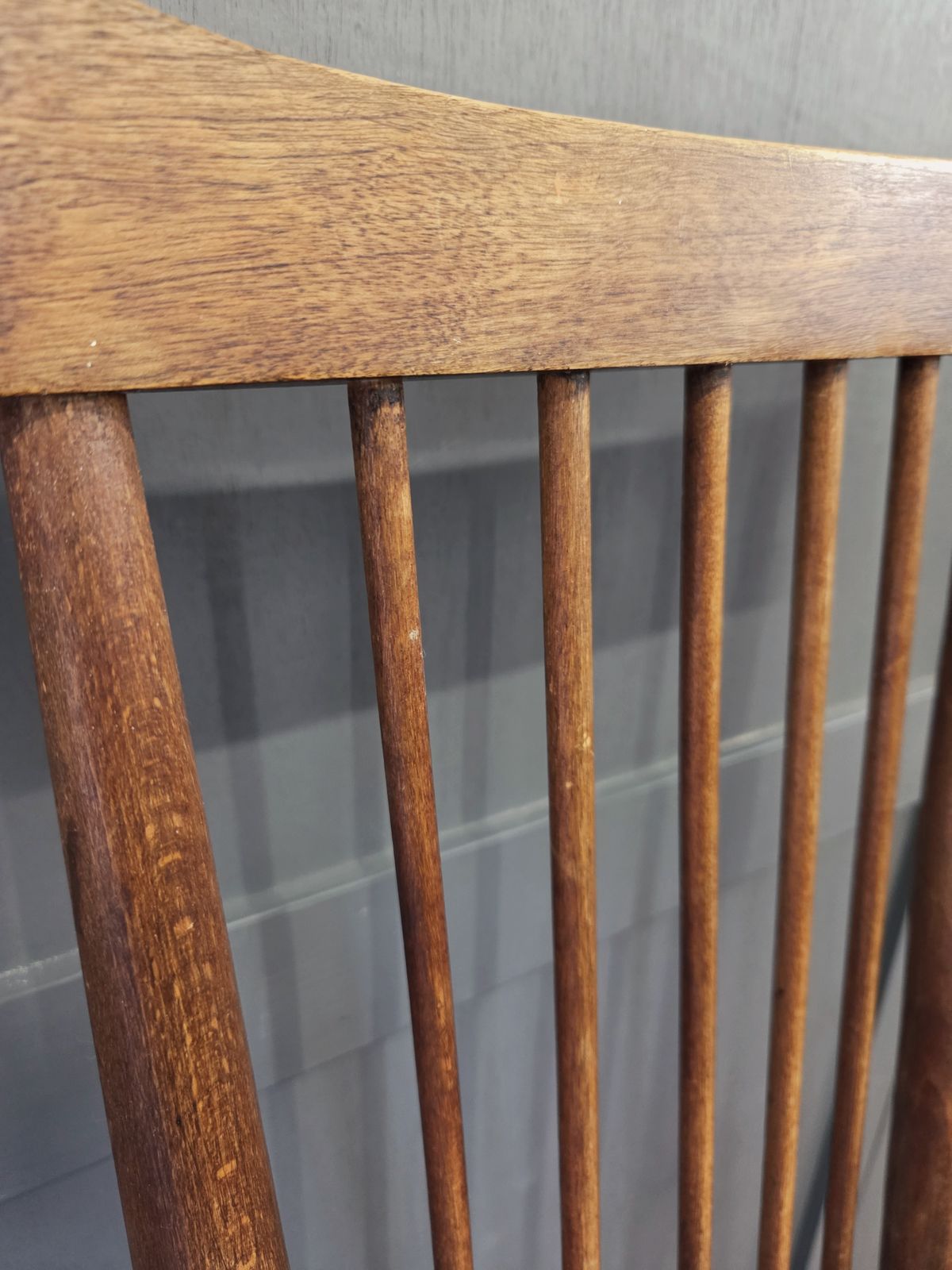 photo furniture Arts And Crafts Comb Back Beech Armchair   Accredited To Liberty And Co, London