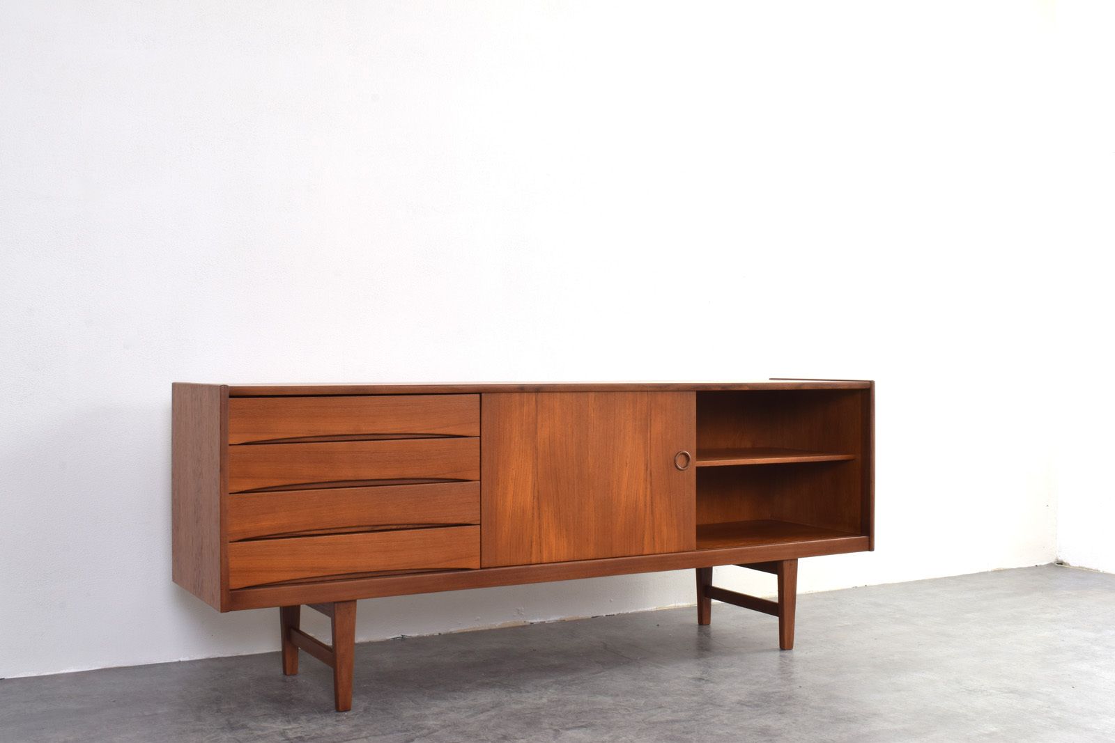 photo for sale Mid Century Teak Hi Fi Sideboard Ulvö By Erik Wørts For Ikea