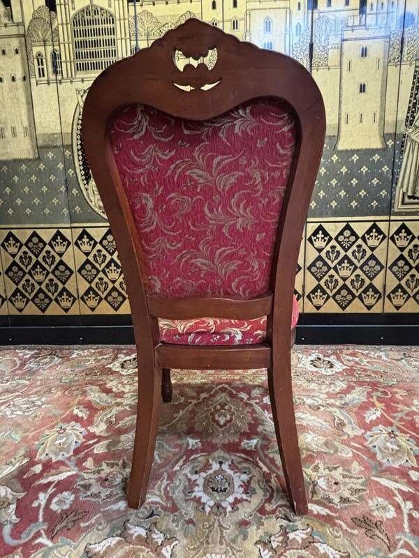 2x8 Wooden And Fabric Chairs photo vinterior