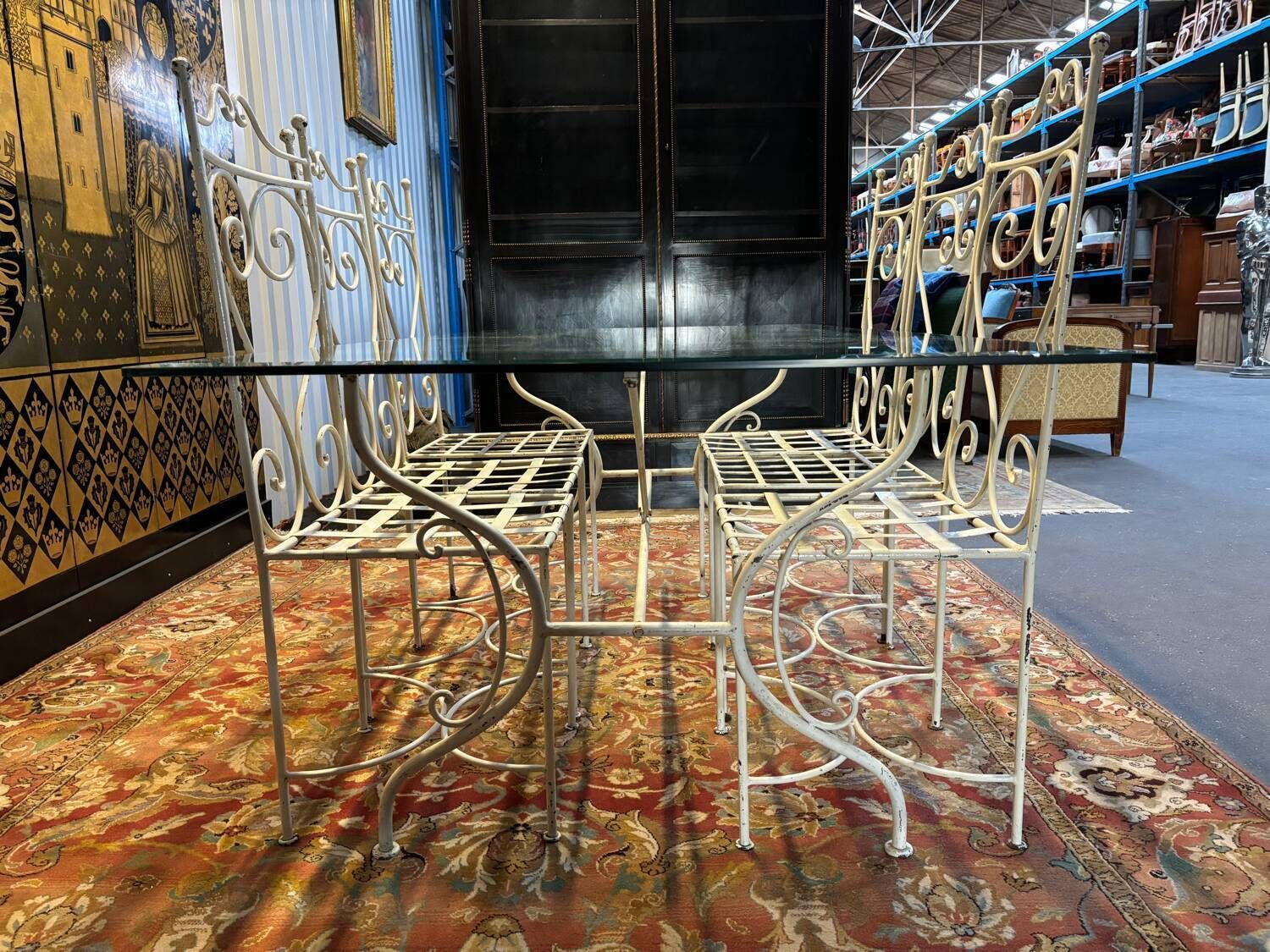 Iron And Glass Garden Furniture photo vinterior