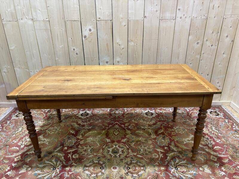 Page 1 Of 15 Louis Philippe Style Dining Table With Breadboard For 10 People photo vintage