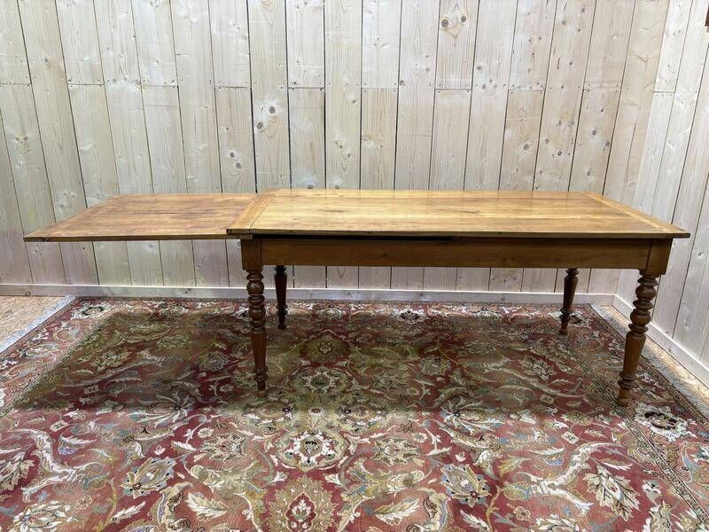 photo vinterior Page 1 Of 15 Louis Philippe Style Dining Table With Breadboard For 10 People