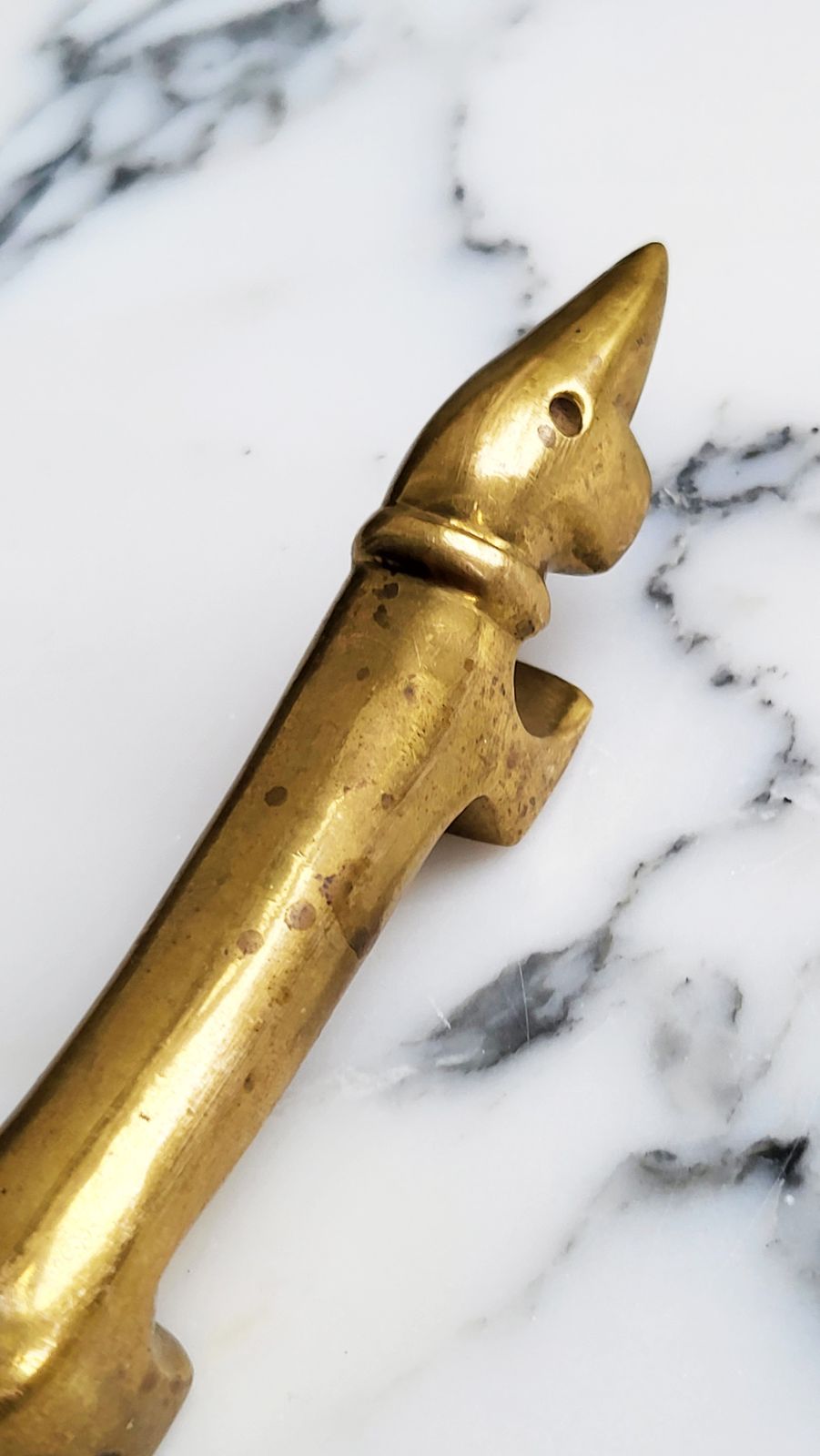 Mid Century Modern Brass Dachshund Letter & Bottle Opener By Walter Bosse For Herta Baller, Austria, 1950s photo Home Decor