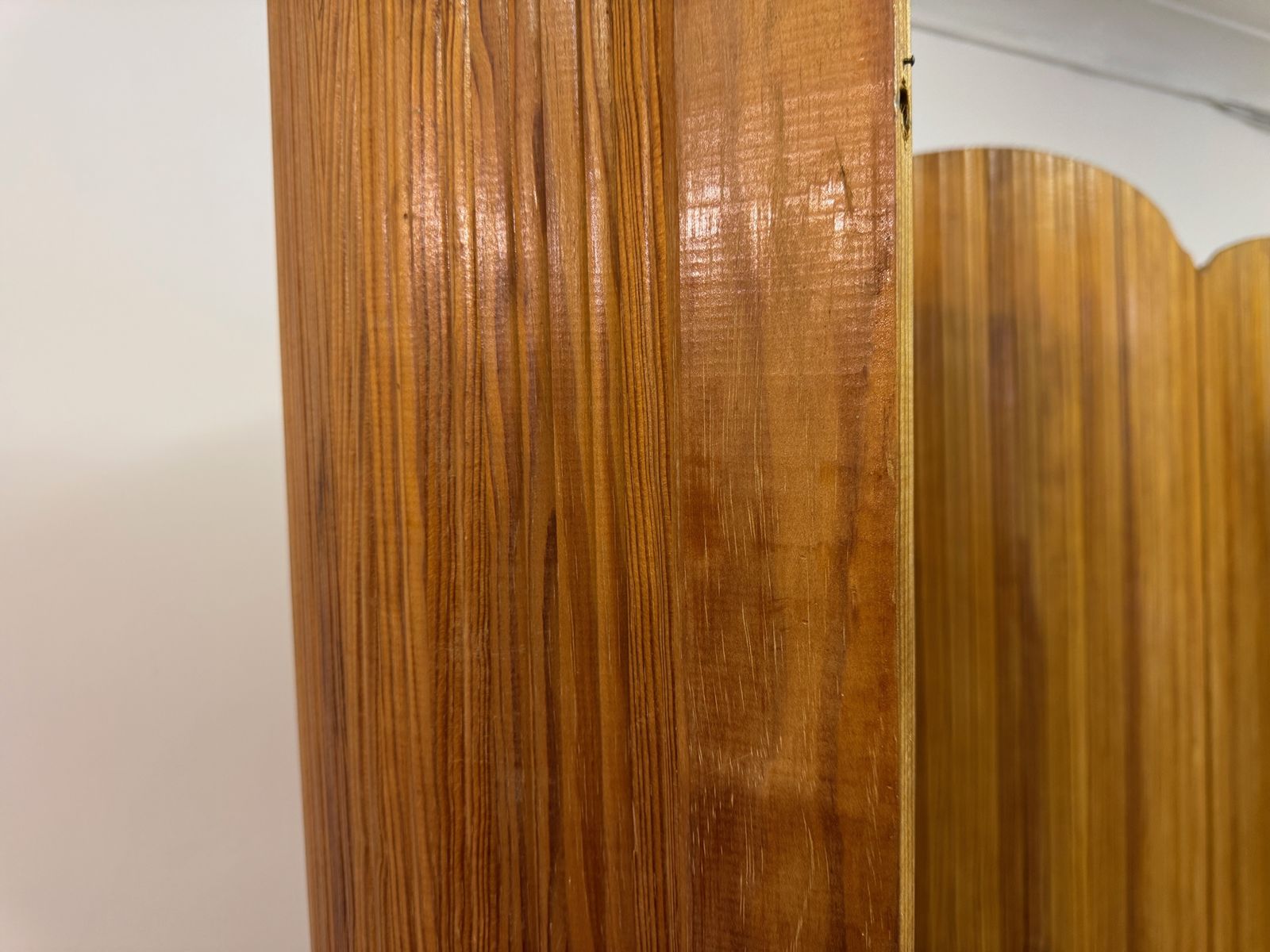 Home Decor French Art Deco Pine Screen Attributed To Baumann Fils Et Cie, Melun Paris photo