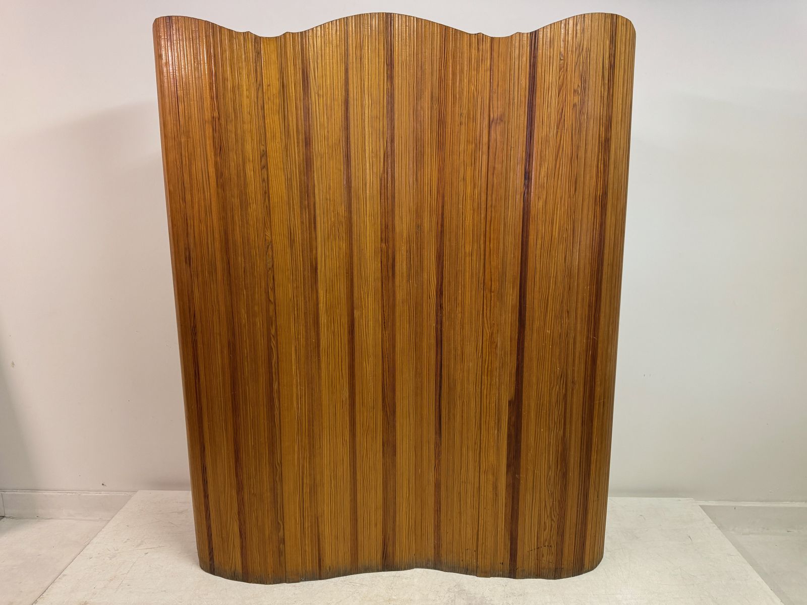 photo vinterior French Art Deco Pine Screen Attributed To Baumann Fils Et Cie, Melun Paris