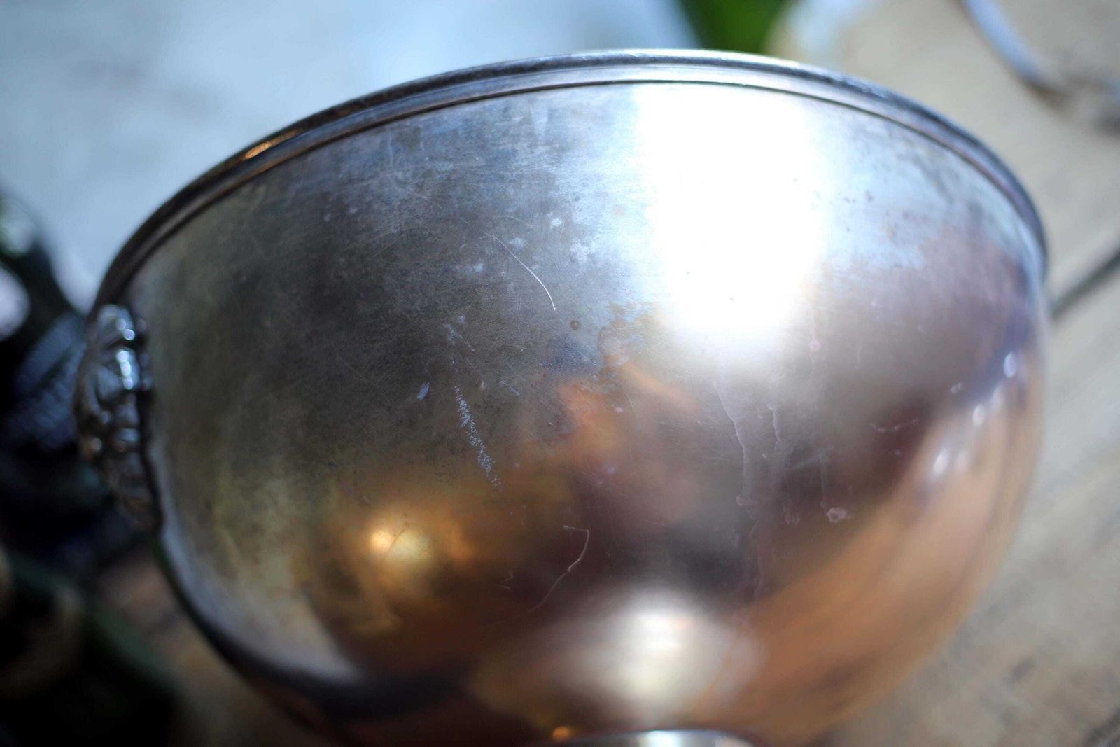 Large Antique Bricout Champagne Bath Silver Plate Ice Bucket French Wine Cooler photo 440.0