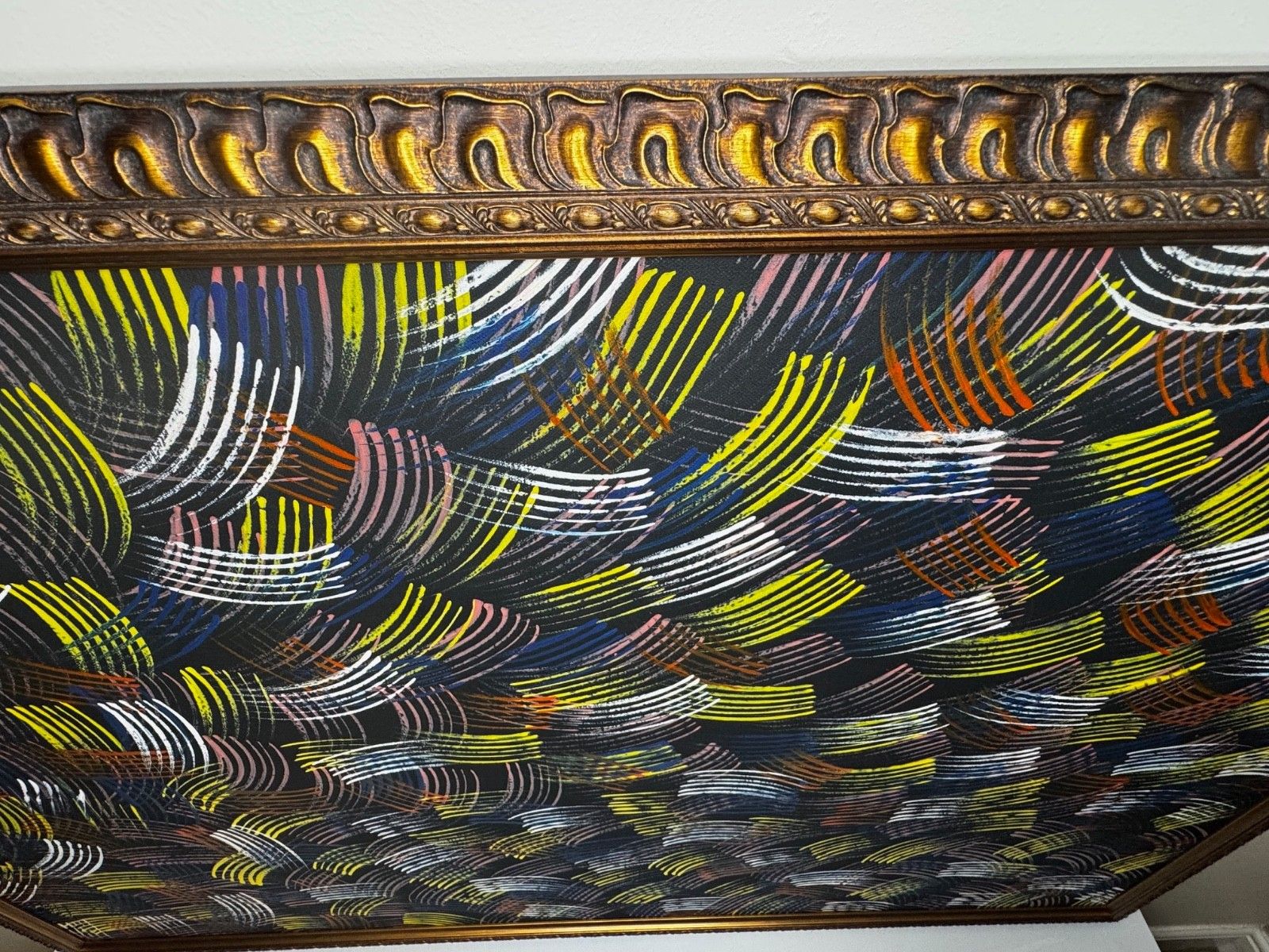 13500.0 Groot schilderij 🔥 Fire Dreaming van Jean Hudson Nampijinpa, ca. 2005 photo