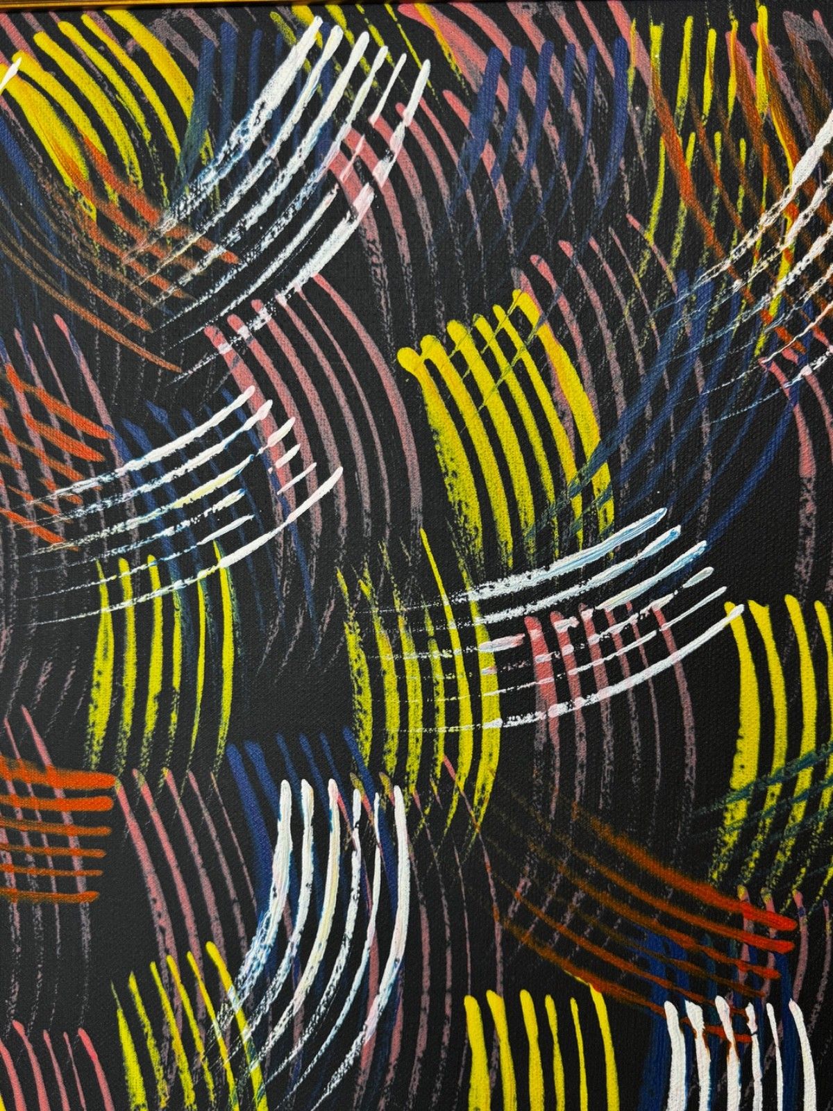 photo buy Huge Painting 🔥 Fire Dreaming By Jean Hudson Nampijinpa C2005