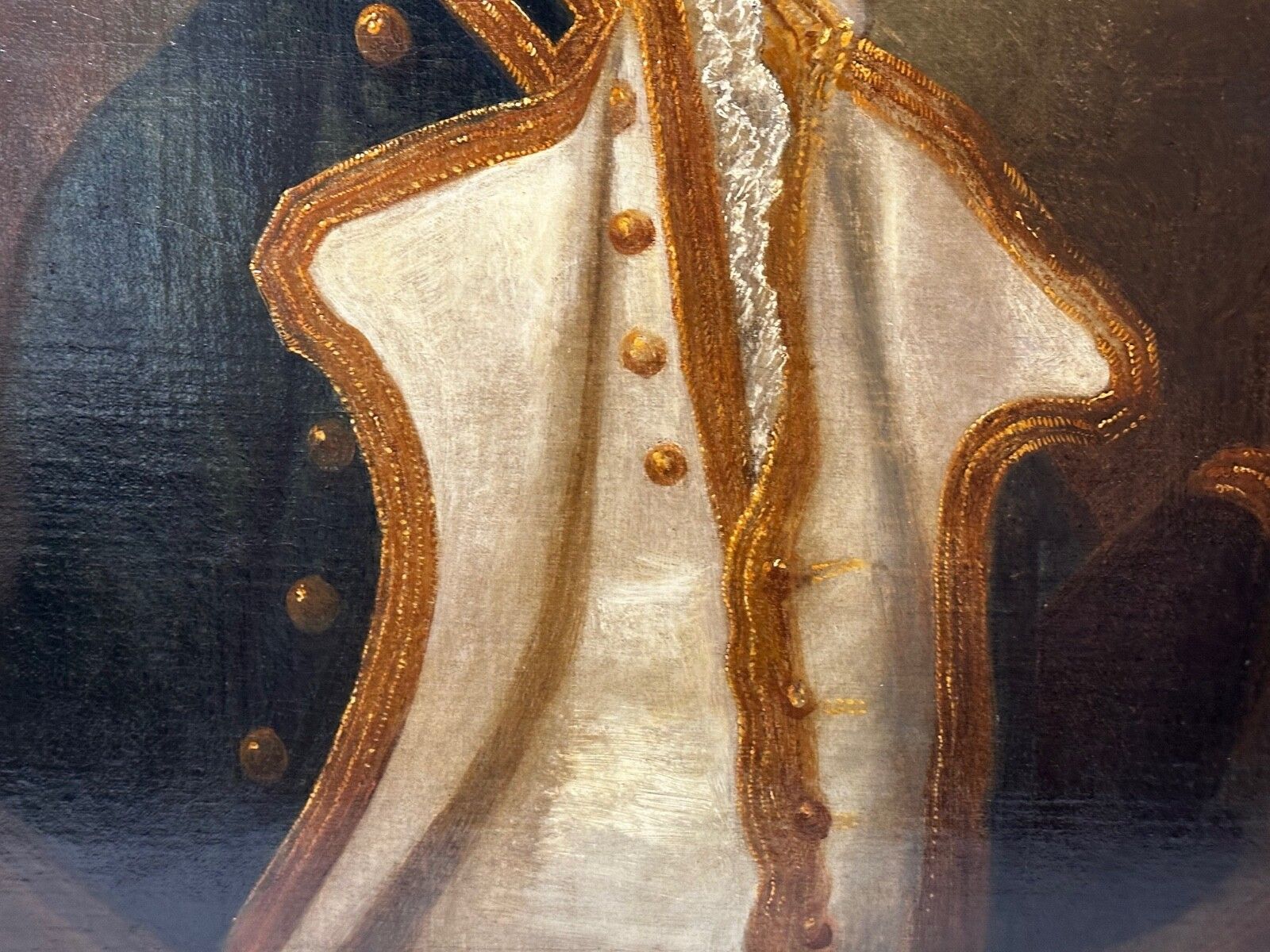 18e-eeuws olieverfportret van kapitein Sir Gamaliel Nightingale, toegeschreven aan John Simmons the Younger, ca. 1760 photo vinterior
