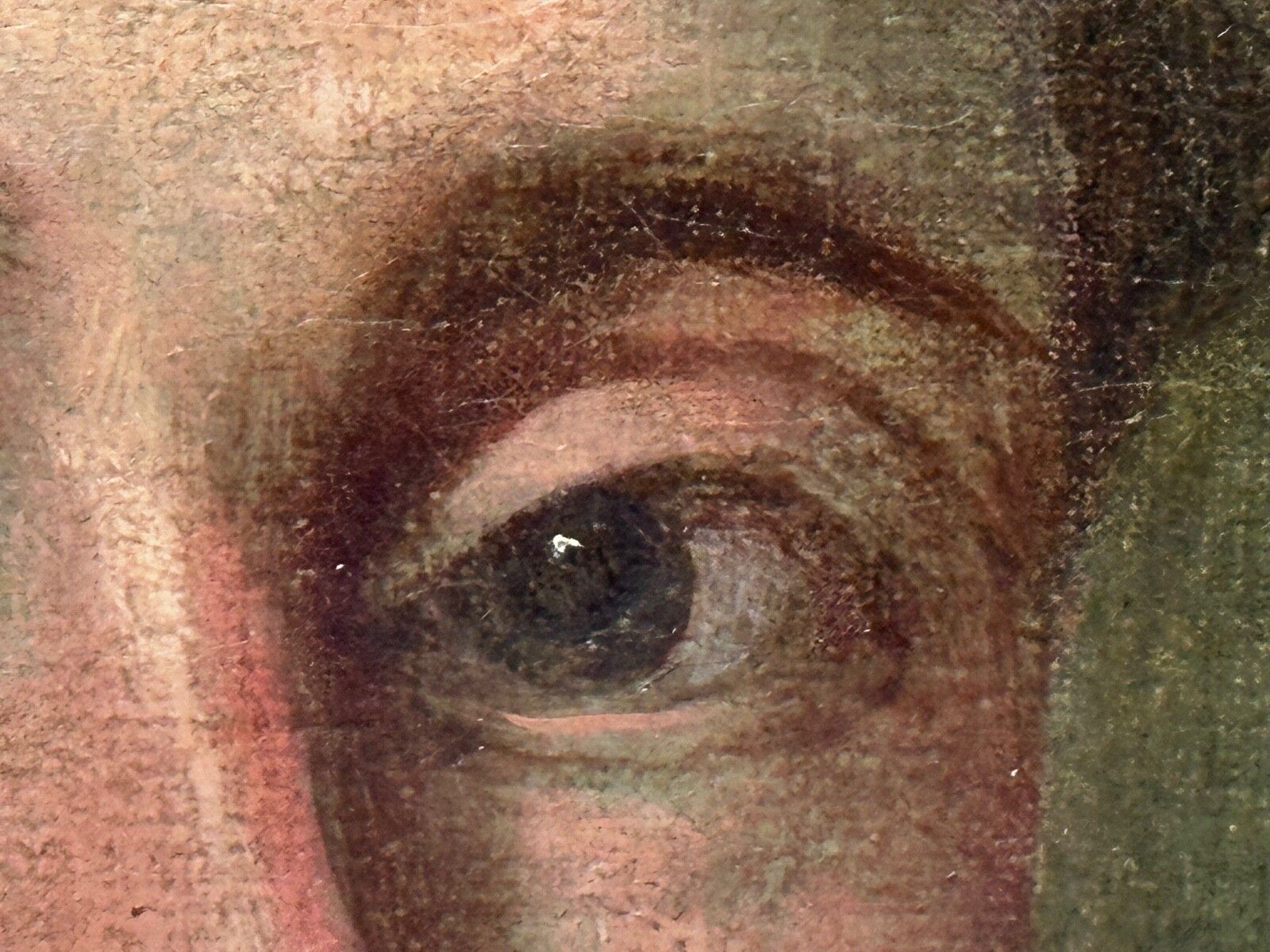 photo vinterior 18e-eeuws olieverfportret van kapitein Sir Gamaliel Nightingale, toegeschreven aan John Simmons the Younger, ca. 1760
