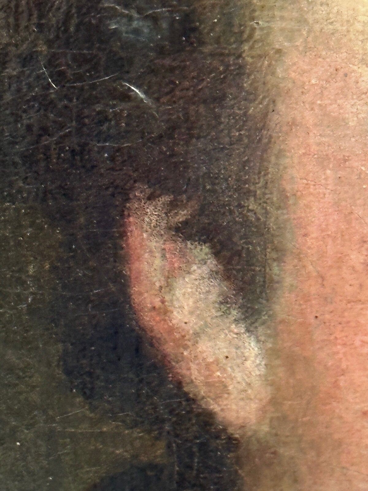 photo vintage 18e-eeuws olieverfportret van kapitein Sir Gamaliel Nightingale, toegeschreven aan John Simmons the Younger, ca. 1760