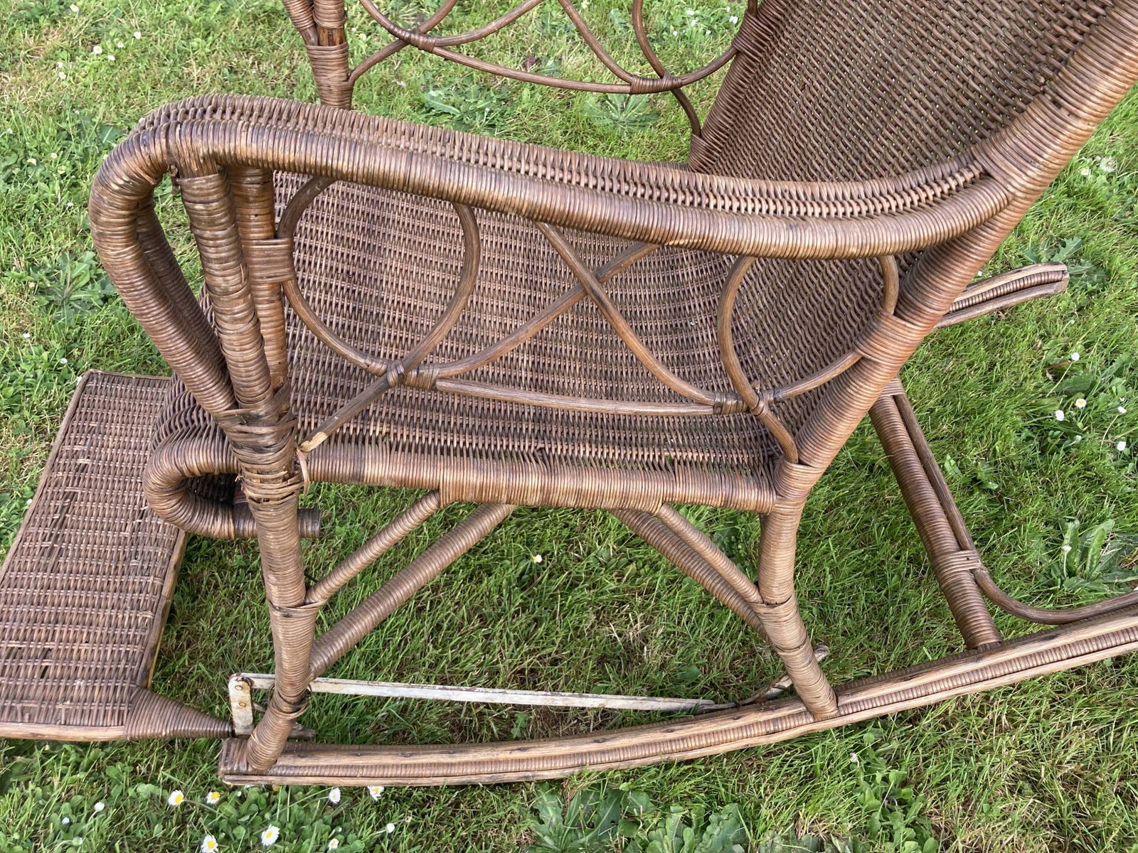 Former Rattan Rocking Chair Chair photo for sale