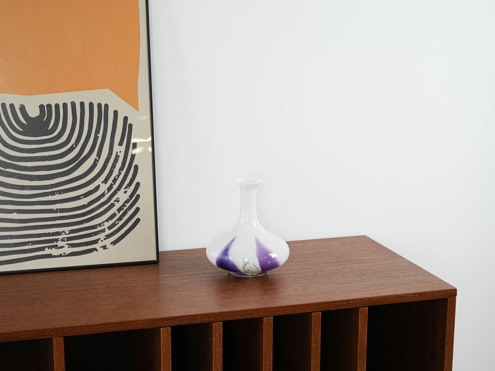 Glass Vase, International Collection, 1970s, Manufactured By Zieher photo furniture