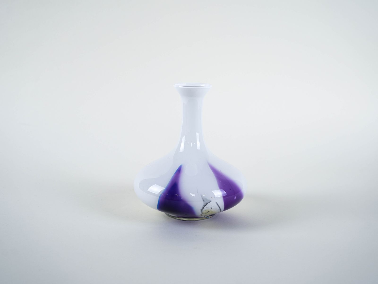 Glass Vase, International Collection, 1970s, Manufactured By Zieher photo Home Decor