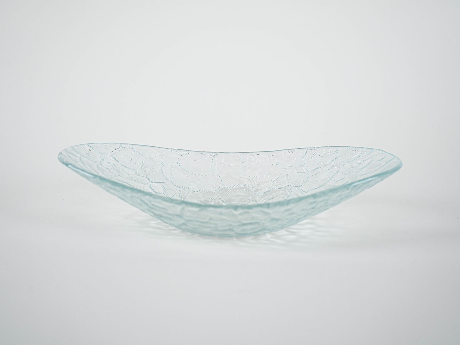 Glazen serveerschaal, Deens design, jaren 1970, gemaakt in Denemarken photo Woonaccessoires