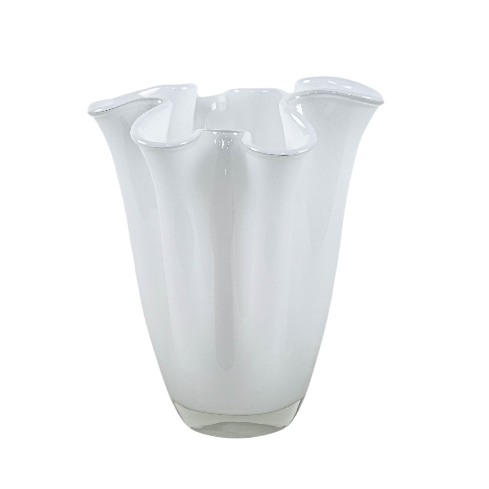 Vase en verre, design danois, années 1970, fabriqué au Danemark
