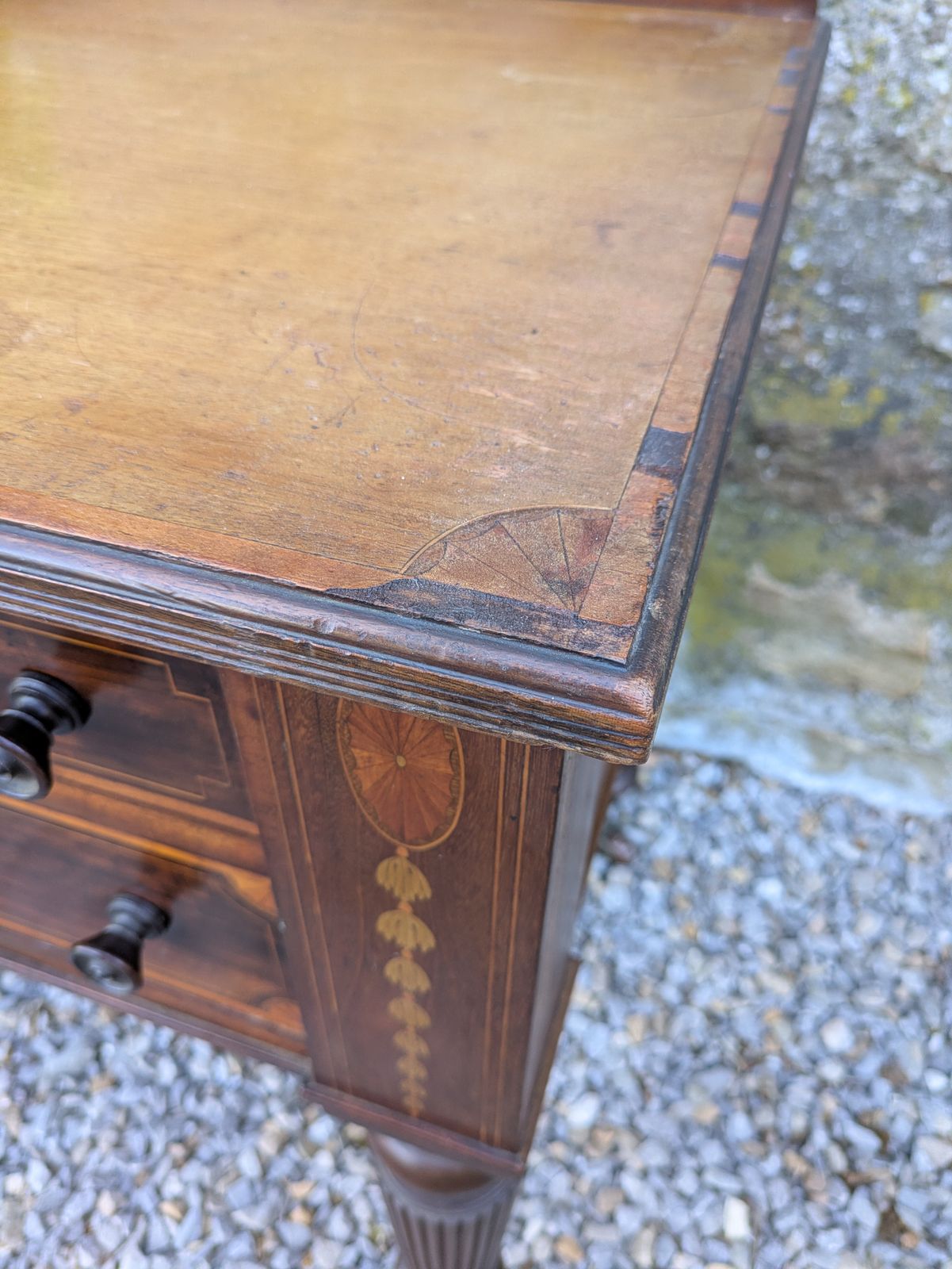 photo furniture Antique Mahogany Edwards And Roberts Desk