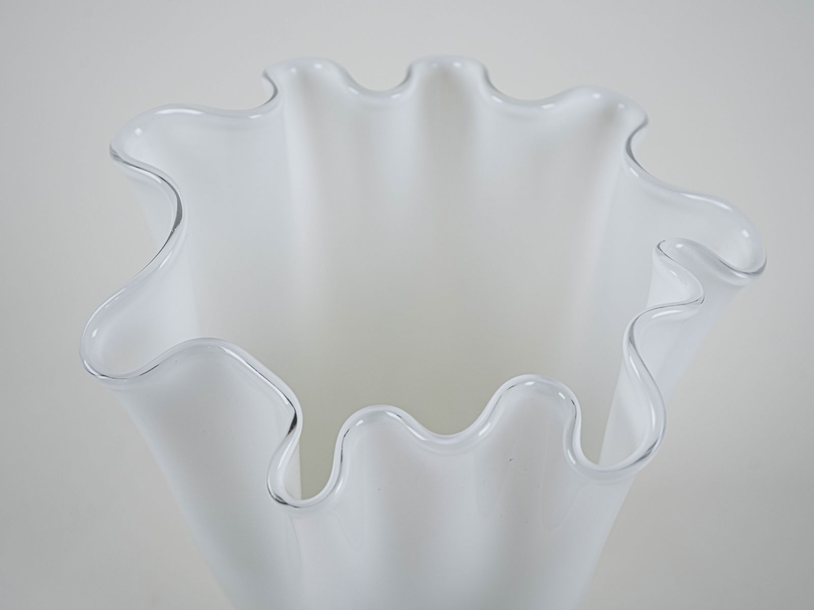 Vase blanc, design danois, années 1970, fabriqué au Danemark photo buy