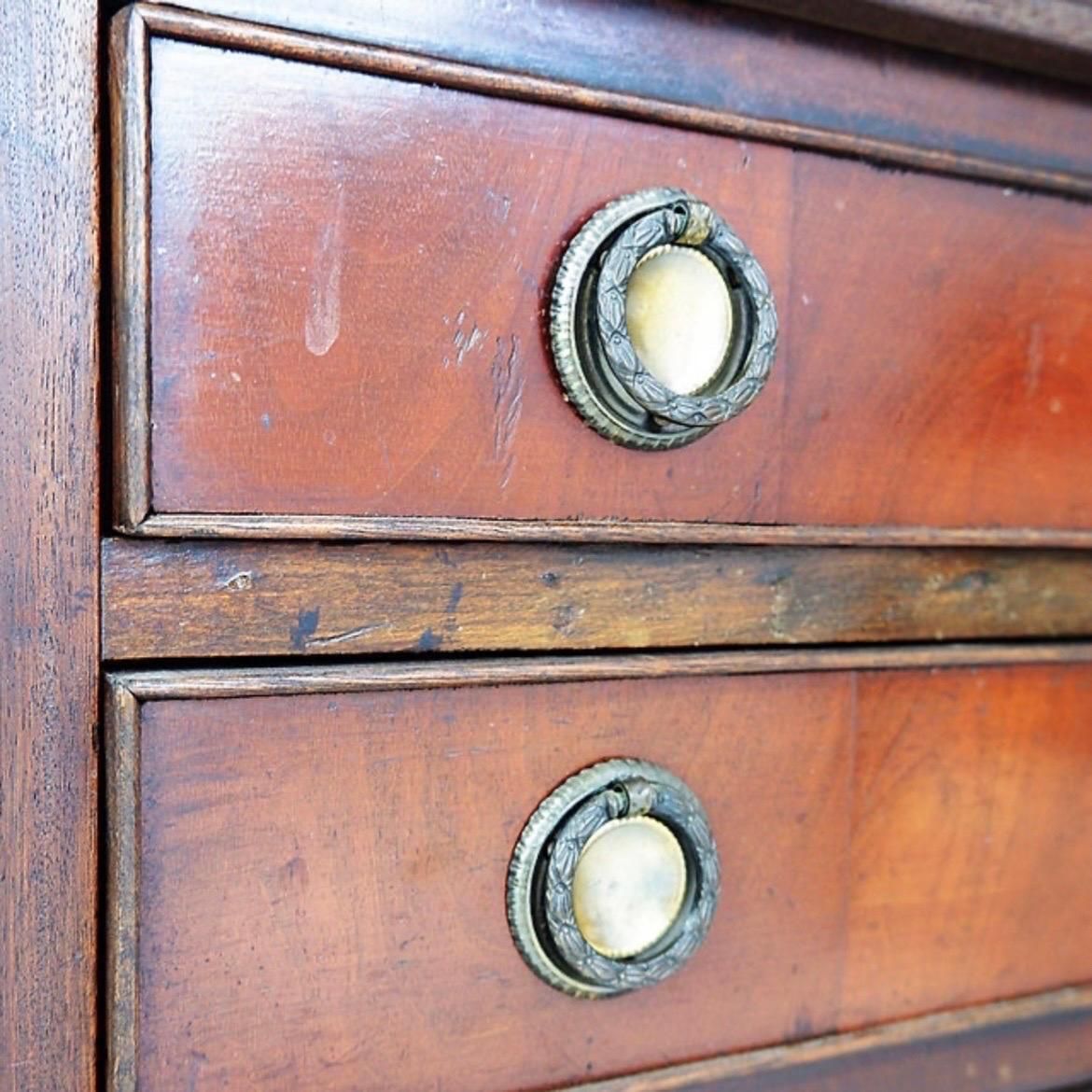 Victorian Style Chest Of Drawers, Hardwood, Antique Commode, 1970s photo furniture