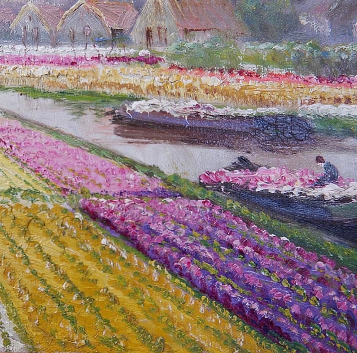Alfred Martens (Dutch 1888 1936) Oil On Canvas, Signed Lower Left photo Art