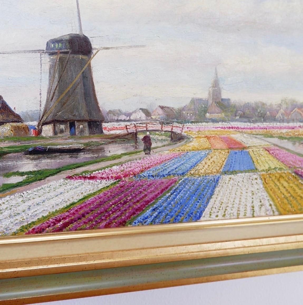 Alfred Martens (Dutch 1888 1936) Oil On Canvas, Signed Lower Left photo vintage