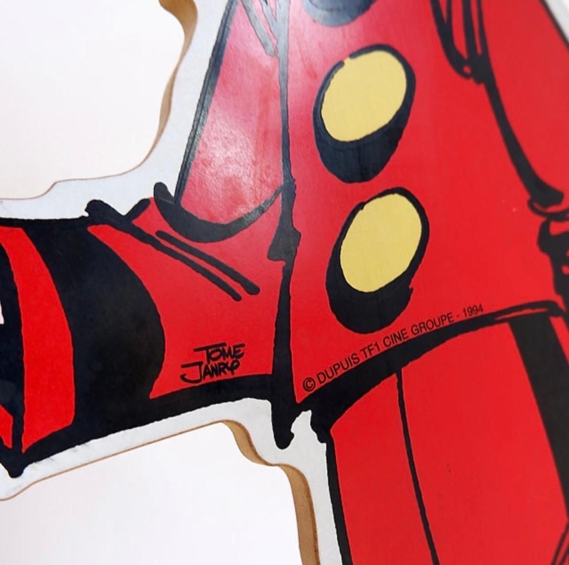 Art Franquin/Spirou Display With A Tray. Publisher By Vilac 1994. photo